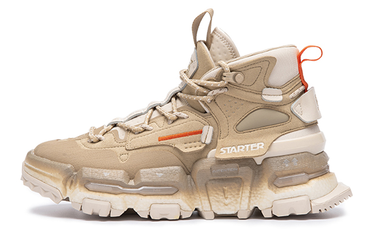 (W) STARTER Tank High 'Deconstructed Light Brown'