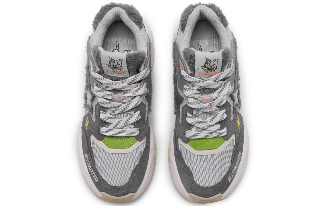 (W) STARTER TOM&JERRY Retro Low 'Grey Stars' 圖 4