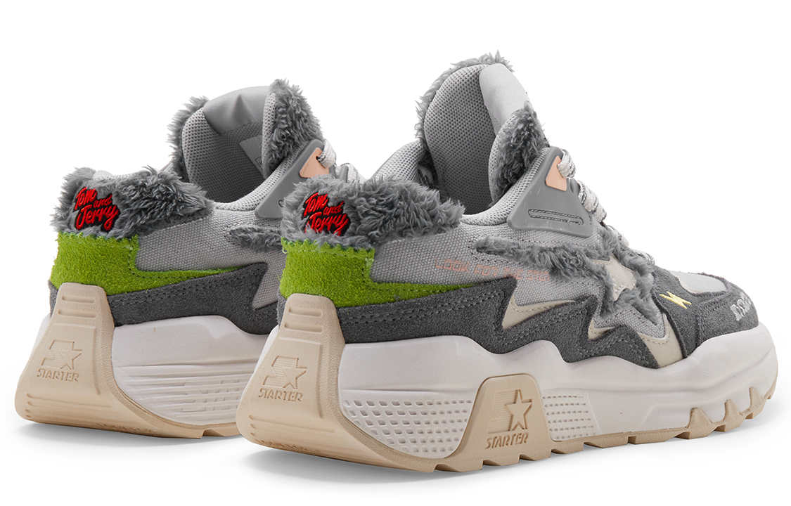 (W) STARTER TOM&JERRY Retro Low 'Grey Stars' 圖 5