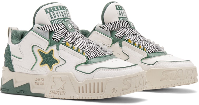 (Women) STARTER Vol 1 Low White Green 'Turtle Star Bread - Crackle' STI2S6005F-WH19 Lookbook (Women) STARTER Vol 1 Low White Green 'Turtle Star Bread - Crackle' STI2S6005F-WH19