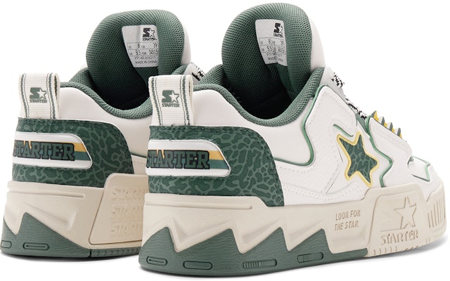 (Women) STARTER Vol 1 Low White Green 'Turtle Star Bread - Crackle' STI2S6005F-WH19 Purchase (Women) STARTER Vol 1 Low White Green 'Turtle Star Bread - Crackle' STI2S6005F-WH19