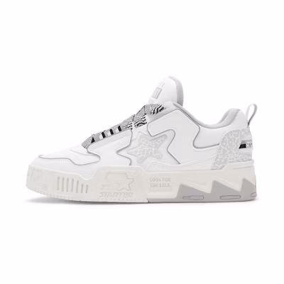 (W) STARTER Vol 2 'White Grey Star Burst Retro Thick Sole'