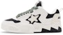 (W) STARTER Vol 2 Hitam Putih 'Panda Bread Star Burst Crackle Retro Platform' STI2S6005F-BK02