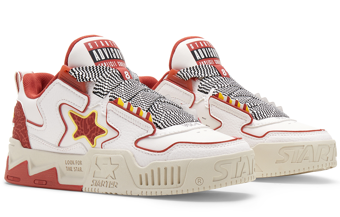 Lookbook (W) STARTER Vol.2 Low 'Putih Merah Corak Letusan' STI2S6005F-WH22