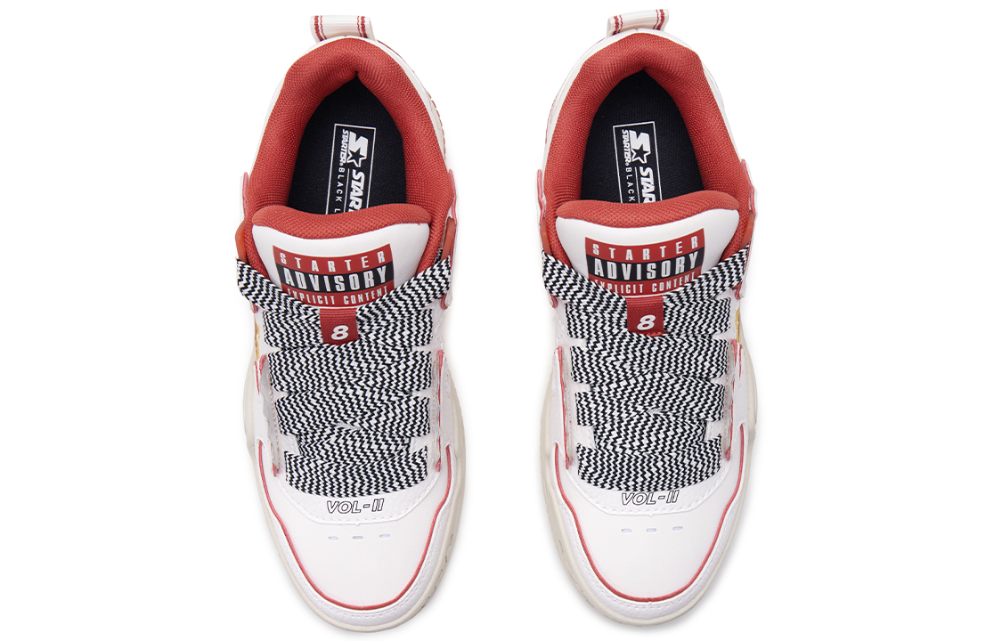 Shop (W) STARTER Vol.2 Low 'Putih Merah Corak Letusan' STI2S6005F-WH22