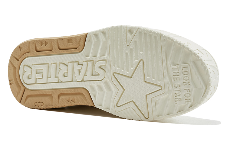 Details for STARTER VOL2 麵包星星鞋 多巴胺撞色爆裂紋 復古增高低筒厚底板鞋 女款 白紫