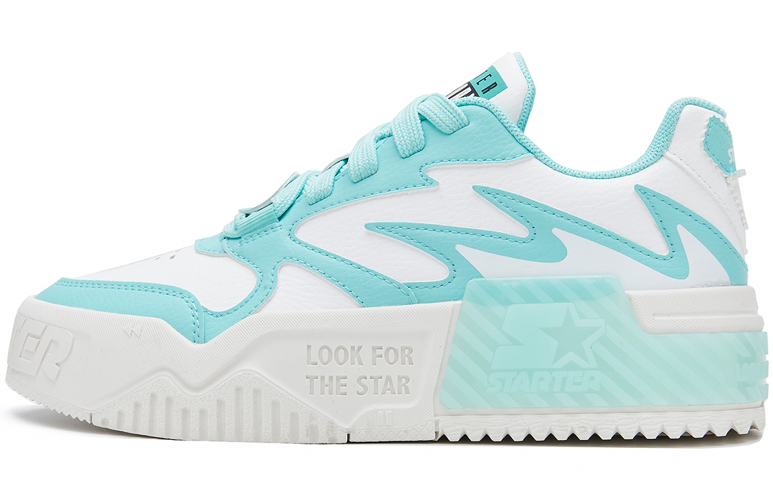 (W) STARTER Vol 'Retro American Thick Sole Low Top White Blue' 圖 2