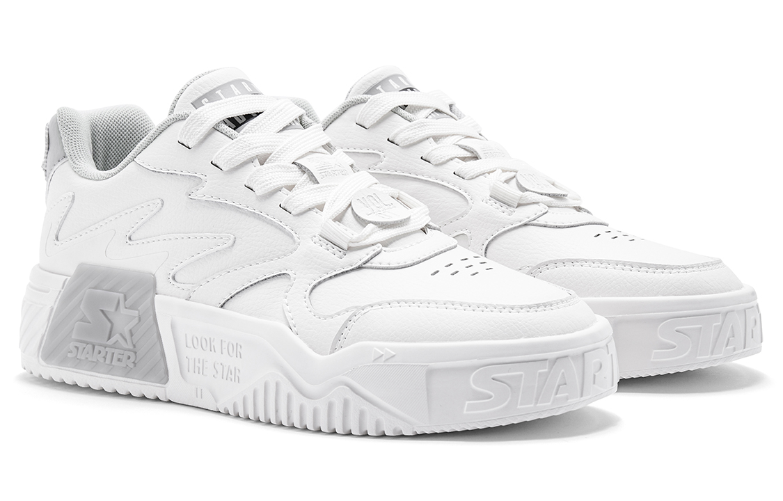 (W) STARTER Vol Low Top 'White Cement' 圖 3