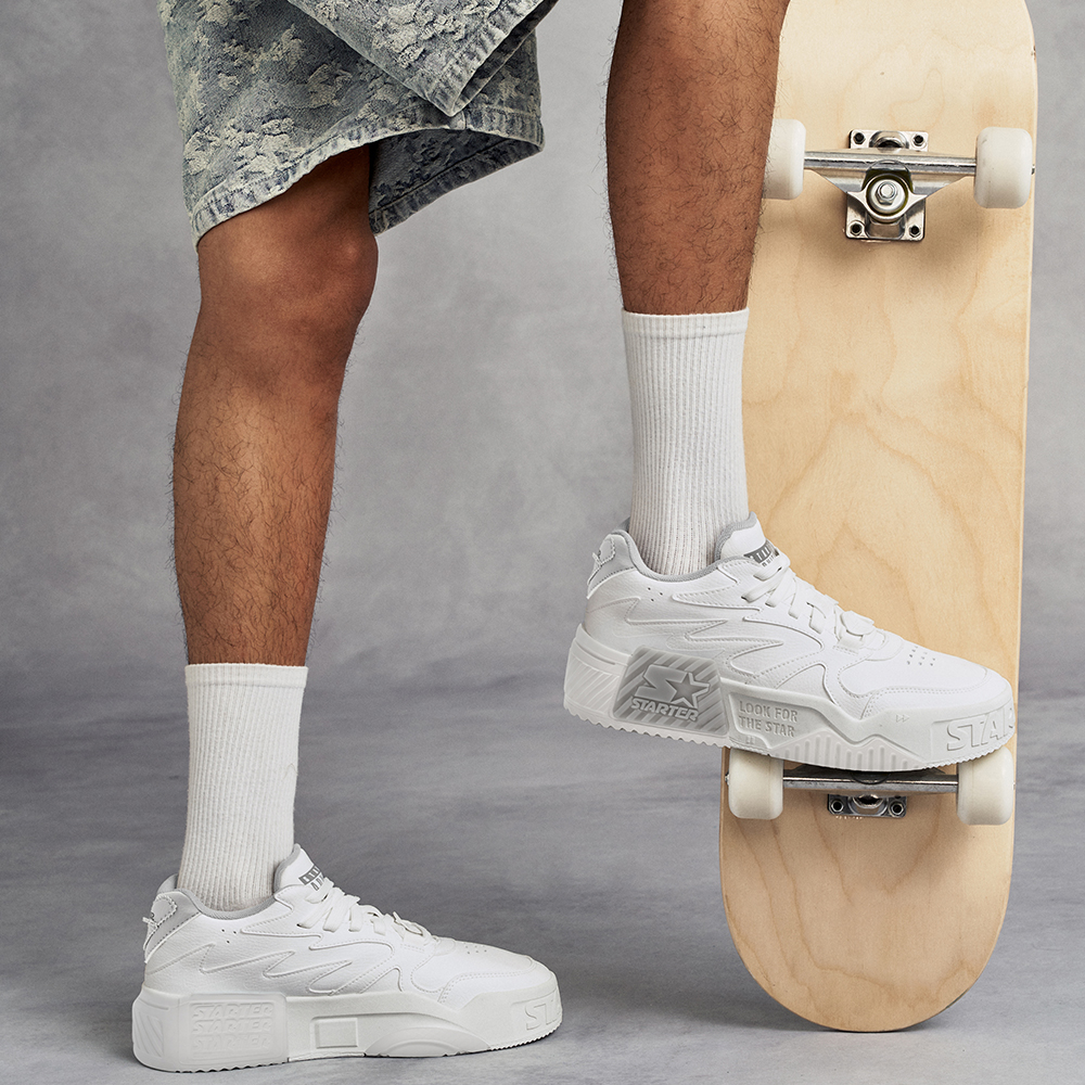 (W) STARTER Vol Low Top 'White Cement' 圖 8