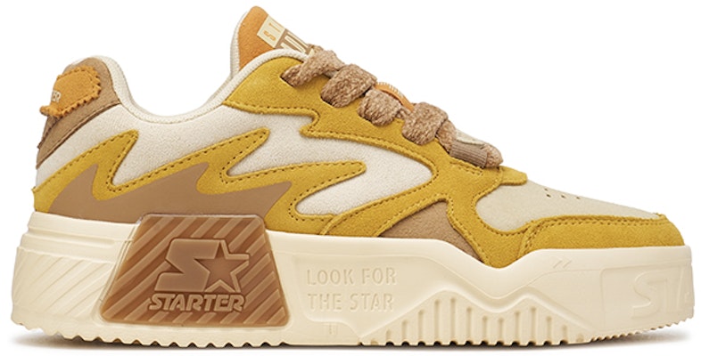 (W) STARTER Vol Sepatu Skateboarding Rendah 'Mustard Yellow' SF33V1003F-MSS Lookbook (W) STARTER Vol Sepatu Skateboarding Rendah 'Mustard Yellow' SF33V1003F-MSS