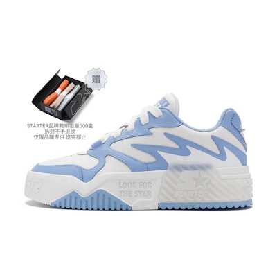 (W) STARTER Vol Mid Top 'University Retro Pure Color Carolina Blue'