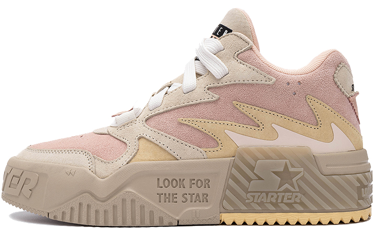 (Women) STARTER Wave Series Low Top 'Vol Patchwork Color-Block Fluffy Pink' STG4S6002F-PK20