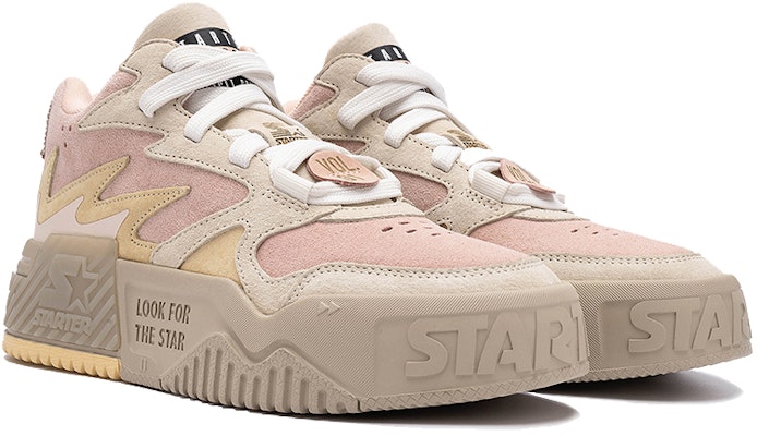 (W) STARTER Wave系列低帮'补丁色块毛绒粉色' STG4S6002F-PK20 Lookbook (W) STARTER Wave系列低帮'补丁色块毛绒粉色' STG4S6002F-PK20