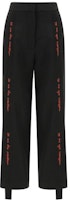 (Women) Stella McCartney Black Low-Waist Letter Print Slim-Fit Joggers. 600496SFB18-1000 (Women) Stella McCartney Black Low-Waist Letter Print Slim-Fit Joggers. 600496SFB18-1000