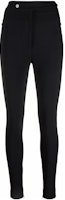 (Women) Stella McCartney High-Waisted Slim Fit Split Casual Pants Black. 603273SSA01-1000 (Women) Stella McCartney High-Waisted Slim Fit Split Casual Pants Black. 603273SSA01-1000