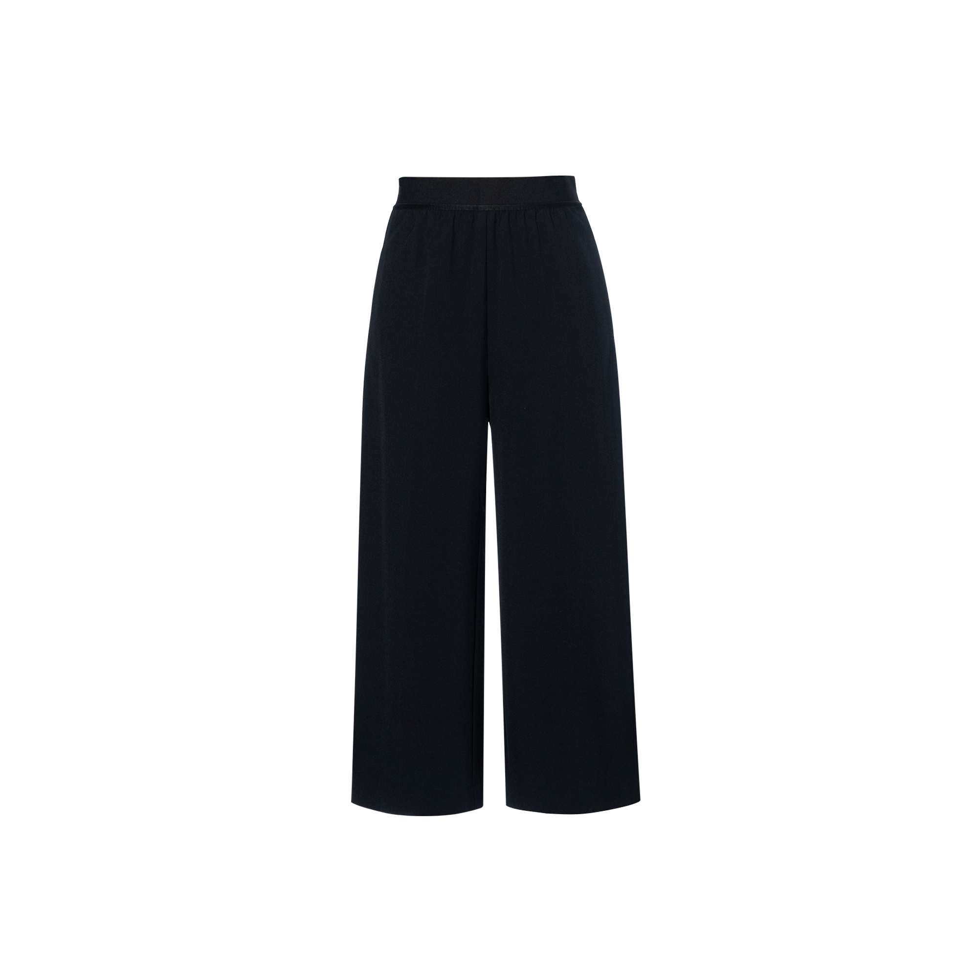 (Women) Stella McCartney  High Waist Wide-Leg Relaxed Fit Pants 6400223AU701-1000