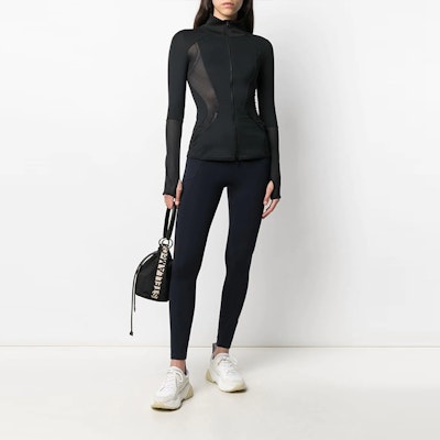 (W) Stella McCartney Seluar Ketat Logo Cetak Biru 603681SPW05-4000 Lookbook (W) Stella McCartney Seluar Ketat Logo Cetak Biru 603681SPW05-4000