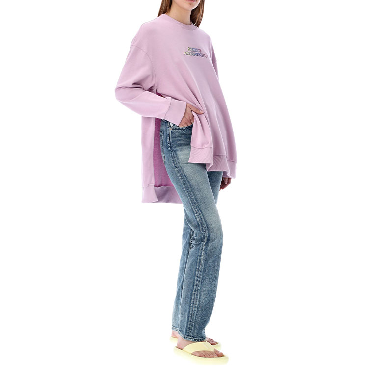 Purchase (W) Sudadera Rosa Stella McCartney con Logo y Abertura Lateral. 600420SPW36-5601