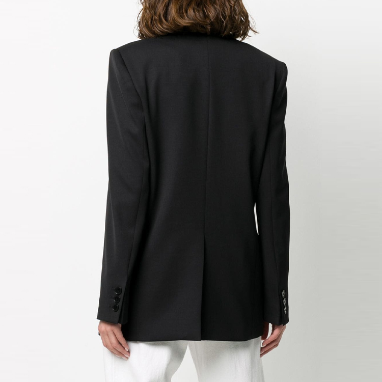 Purchase (W) ステラマッカートニー シングルボタンブレザージャケット ブラック 600557SNB48-1000