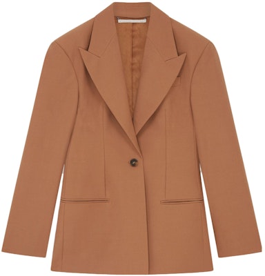 (W) ステラマッカートニー シングルボタンブレザー カーキ 長袖ジャケット. 6500833CU750-2302 Order (W) ステラマッカートニー シングルボタンブレザー カーキ 長袖ジャケット. 6500833CU750-2302