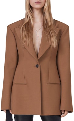 (W) ステラマッカートニー シングルボタンブレザー カーキ 長袖ジャケット. 6500833CU750-2302 Purchase (W) ステラマッカートニー シングルボタンブレザー カーキ 長袖ジャケット. 6500833CU750-2302