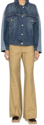 (W) ステラマッカートニー ソリッドデニムジャケット 長袖 - デニムブルー 6D01633SPH394147 Lookbook (W) ステラマッカートニー ソリッドデニムジャケット 長袖 - デニムブルー 6D01633SPH394147