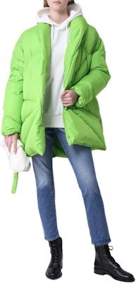 (W) Stella McCartney Hoodie Putih dengan Cetakan Huruf Patchwork. 601851SMP84-9250 Lookbook (W) Stella McCartney Hoodie Putih dengan Cetakan Huruf Patchwork. 601851SMP84-9250