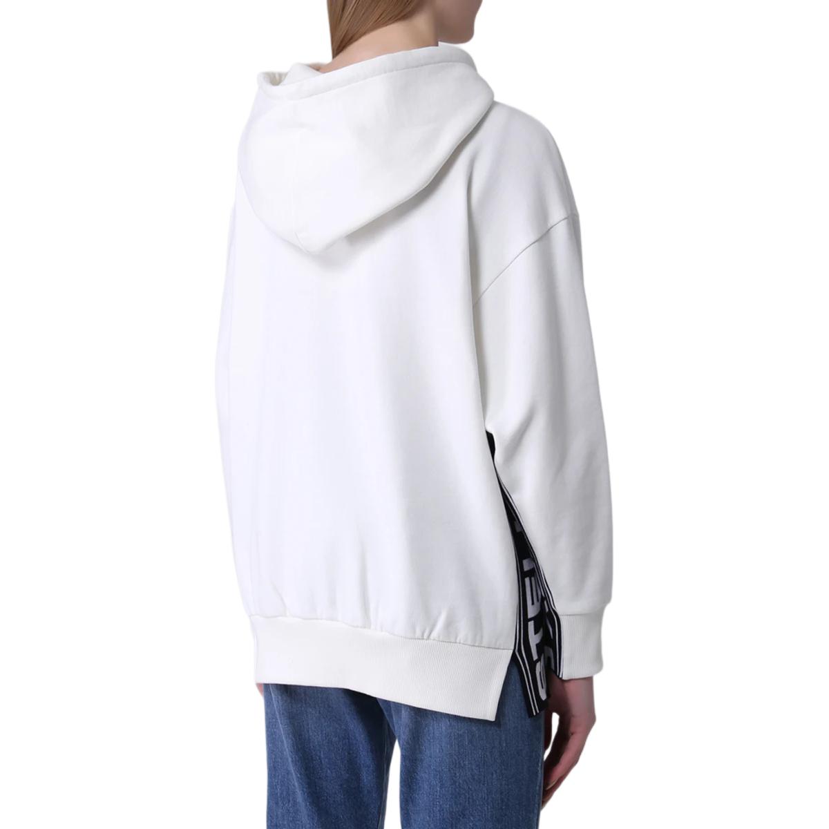 Purchase (W) Stella McCartney Hoodie Putih dengan Cetakan Huruf Patchwork. 601851SMP84-9250