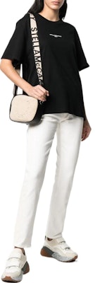 (W) Stella McCartney Seluar Jeans Putih Straight-Leg dengan Ikatan Pinggang. 372773SOH36-9016 Lookbook (W) Stella McCartney Seluar Jeans Putih Straight-Leg dengan Ikatan Pinggang. 372773SOH36-9016