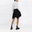 Shop (W) Stella McCartney Skirt Asimetris Hitam Kasual SS21. 602925SNA28-1000