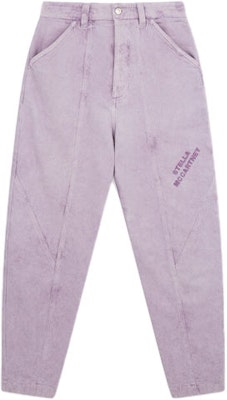 (W) Stella McCartney FW21 Seluar Jeans Denim Ungu Corak Huruf Potongan Pendek. 603003SOH49-5004 Order (W) Stella McCartney FW21 Seluar Jeans Denim Ungu Corak Huruf Potongan Pendek. 603003SOH49-5004