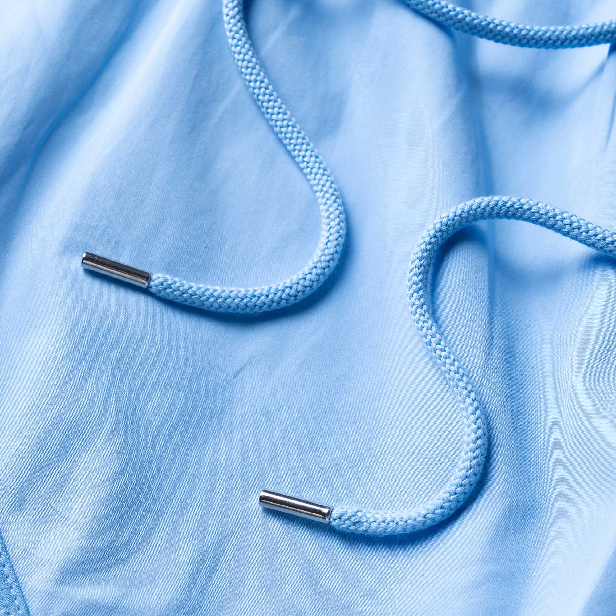 Details for (W) Stella McCartney FW23 Seluar Jogger Biru Muda dengan Pinggang Tali Serut. 603790SMA90-4540