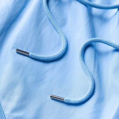 (W) Stella McCartney FW23 Seluar Jogger Biru Muda dengan Pinggang Tali Serut. 603790SMA90-4540 Details for (W) Stella McCartney FW23 Seluar Jogger Biru Muda dengan Pinggang Tali Serut. 603790SMA90-4540