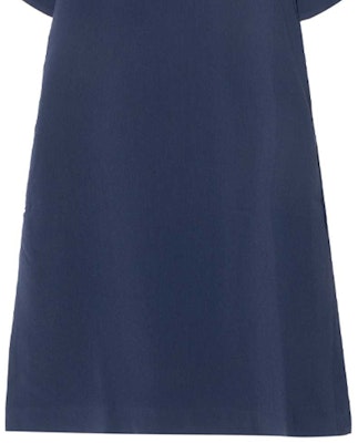 (W) Stella McCartney FW23 Gaun Mini Biru Navy Lengan Pendek dengan Zip Depan. 602911SCA06-4000 Sizing (W) Stella McCartney FW23 Gaun Mini Biru Navy Lengan Pendek dengan Zip Depan. 602911SCA06-4000