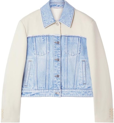 (W) ステラマッカートニー FW23 フローラルデザイン パッチワークデニムジャケット. 6D02063SPH60-4221 Buy (W) ステラマッカートニー FW23 フローラルデザイン パッチワークデニムジャケット. 6D02063SPH60-4221