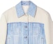 Details for (W) ステラマッカートニー FW23 フローラルデザイン パッチワークデニムジャケット. 6D02063SPH60-4221