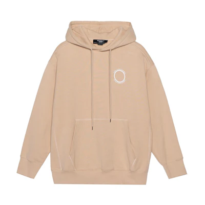 (Women) Stella McCartney Letter Print Beige Hoodie Long Sleeve Pullover. 601846SMP83-2742