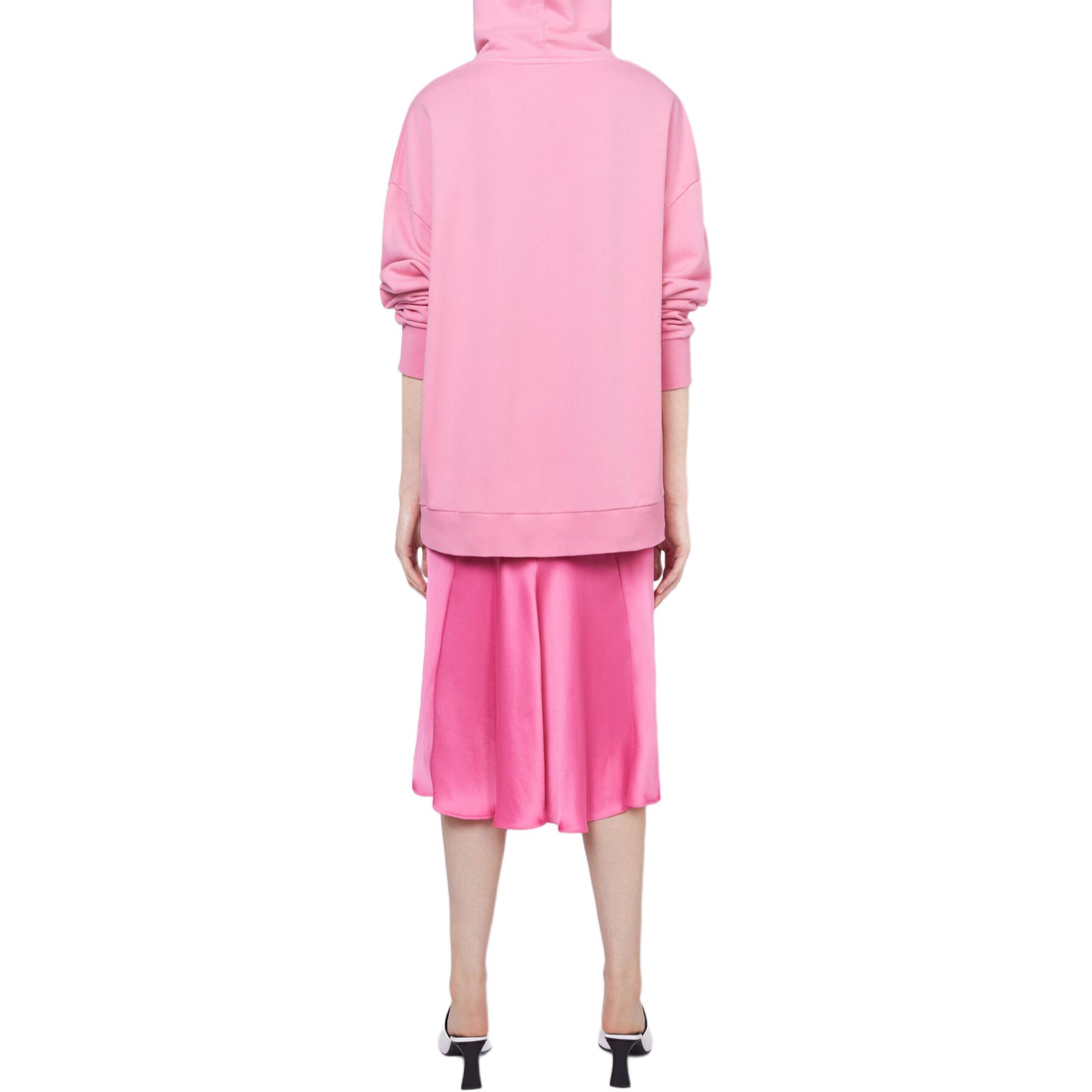 Shop (W) Sudadera con Capucha Rosa de Stella McCartney con Logo Impreso y Manga Larga 6J02643SPY54-5702