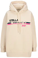 (Women) Stella McCartney Pullover Hoodie Letter Print Off-White 515813SOW82-9201 (Women) Stella McCartney Pullover Hoodie Letter Print Off-White 515813SOW82-9201