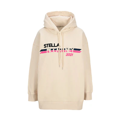 (Women) Stella McCartney Pullover Hoodie Letter Print Off-White 515813SOW82-9201