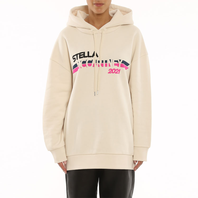 Purchase (W) Hoodie Stella McCartney Cetakan Huruf Off-White 515813SOW82-9201