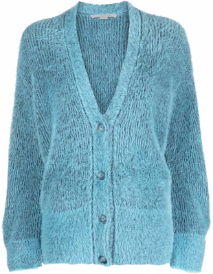(Women) Stella McCartney Solid Button-Up Long-Sleeve Sweater Women’s Blue 6K04883S2416-4011 Buy (Women) Stella McCartney Solid Button-Up Long-Sleeve Sweater Women’s Blue 6K04883S2416-4011