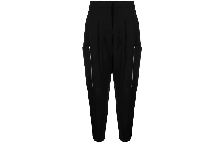 Order (W) Stella McCartney Seluar Kasual Wanita Twill Tirus Pejal 602929SPA28-1000