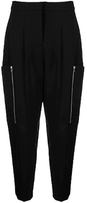 (W) Stella McCartney Seluar Kasual Wanita Twill Tirus Pejal 602929SPA28-1000 Order (W) Stella McCartney Seluar Kasual Wanita Twill Tirus Pejal 602929SPA28-1000