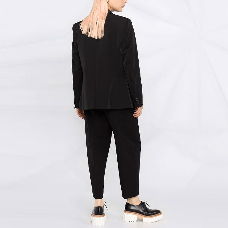 Shop (W) Stella McCartney Seluar Kasual Wanita Twill Tirus Pejal 602929SPA28-1000