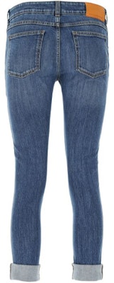 (W) Stella McCartney SS21 Seluar Jeans Denim Regang Logo Sisi Biru. 372773SNH55-4008 Lookbook (W) Stella McCartney SS21 Seluar Jeans Denim Regang Logo Sisi Biru. 372773SNH55-4008