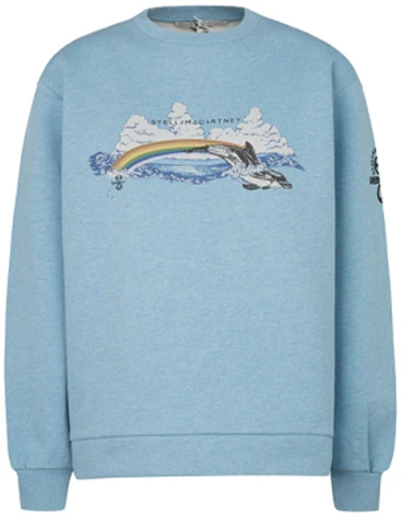 women-stella-mc-cartney-ss-21-blue-rainbow-dolphin-print-cotton-sweatshirt-579903-sow-89-4015