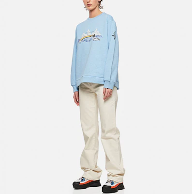 (W) 스텔라 매카트니 SS21 블루 레인보우 돌고래 프린트 코튼 스웻셔츠 579903SOW89-4015 Shop (W) 스텔라 매카트니 SS21 블루 레인보우 돌고래 프린트 코튼 스웻셔츠 579903SOW89-4015