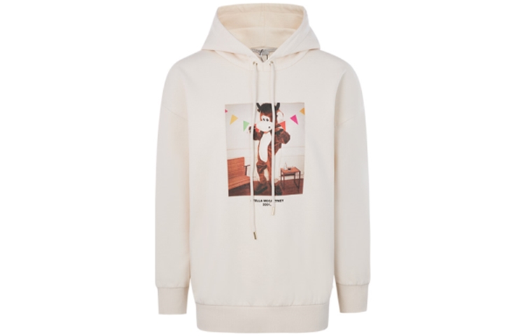 (Women) Stella McCartney SS21 Cartoon Graphic Hoodie Women’s Off-White 515813SOW60-9014