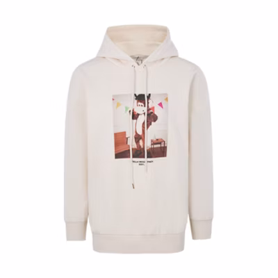 (Women) Stella McCartney SS21 Cartoon Graphic Hoodie Women’s Off-White 515813SOW60-9014
